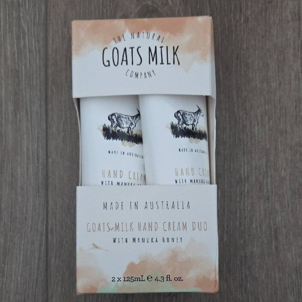 The Natural Goats Milk Company Hand Cream Duo With Manuka Honey 125ml X 2